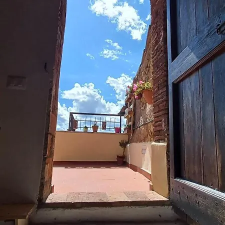 La Casa Del Gallo Radicondoli Exterior photo